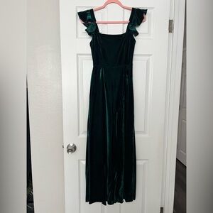 Betsey Johnson Green Sleeveless Gown for Prom